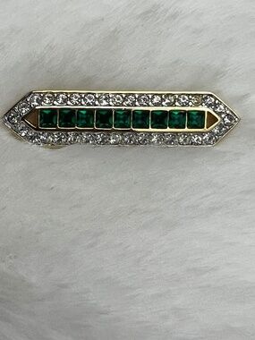 Vintage Art Deco Style Bar Brooch Pin